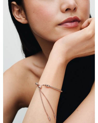 Pulsera Pandora Moments Cadena con Tachuelas Deslizante 583090C00 - foto 3