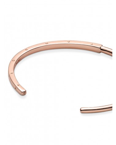 Pulsera Rígida Pandora Signature I-D Abierta 589493C00 - foto 2