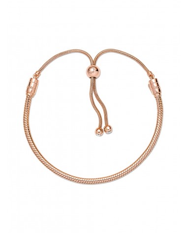 Pulsera Pandora Moments Diseño Cadena de Serpiente con Cierre Deslizante 589652C01 - foto 3