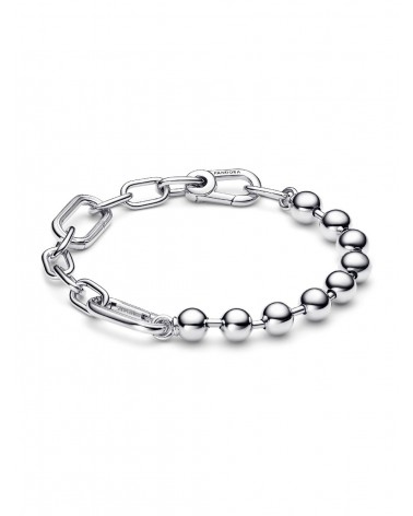 Pulsera Pandora de Cadena de Eslabones y Esferas Metálicas 592793C00