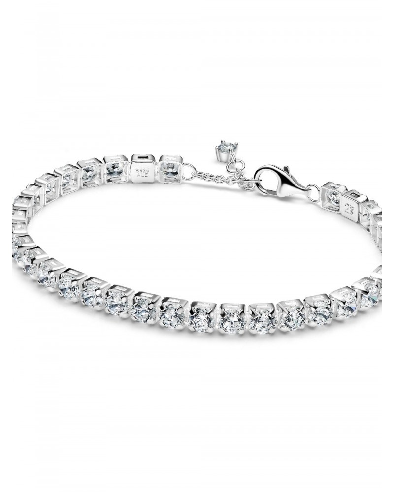 Pulsera Pandora de Tenis Ancha Brillante 593539C01