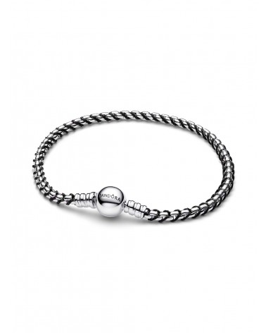 Pulsera Pandora Cadena Caja Cordón Negro 593816C02