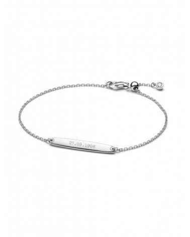 Pulsera Pandora de cadena Barra Grabable 594010C01 - foto 2