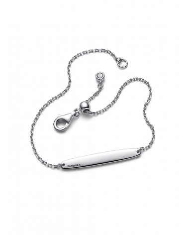 Pulsera Pandora de cadena Barra Grabable 594010C01 - foto 3