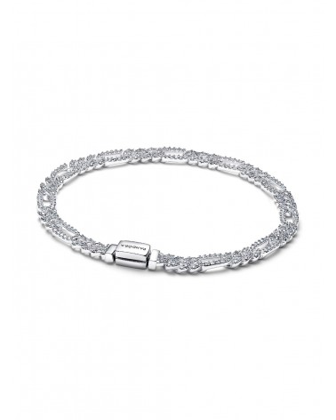 Pulsera Pandora de Cadena Cubana Ovalada 594227C01