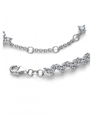 Pulsera Pandora Corazón Triple Gemas 594390C01 - foto 2