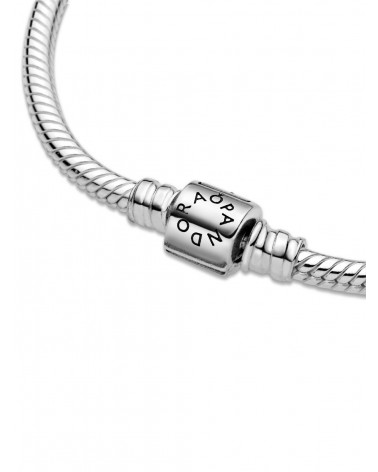 Pulsera Pandora Moments Cadena de Serpiente con Cierre de Barril 594596C00 - foto 3