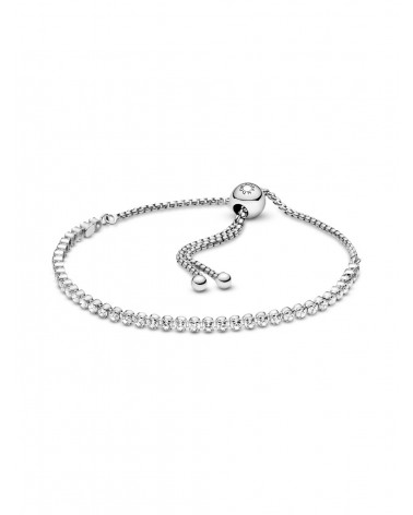 Pulsera Pandora de Tenis Deslizante Brillante 599375C01