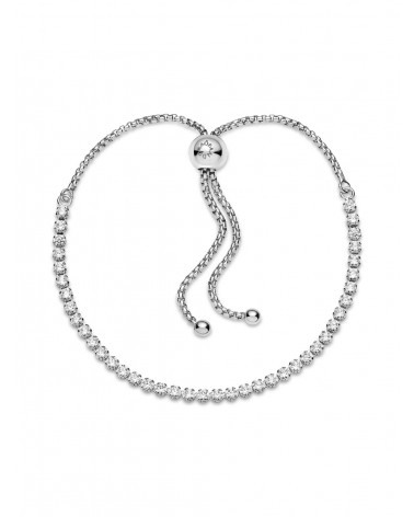 Pulsera Pandora de Tenis Deslizante Brillante 599375C01 - foto 2