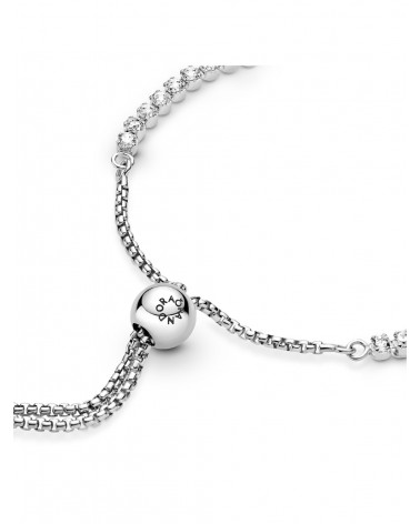 Pulsera Pandora de Tenis Deslizante Brillante 599375C01 - foto 3