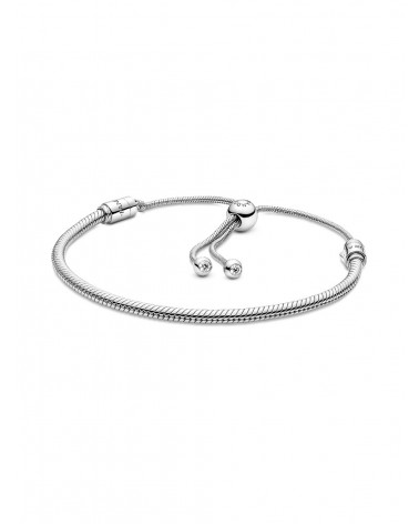 Pulsera Pandora de Cadena de Serpiente con Cierre Deslizante 599652C01