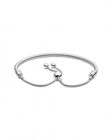 Pulsera Pandora de Cadena de Serpiente con Cierre Deslizante 599652C01 - foto 2