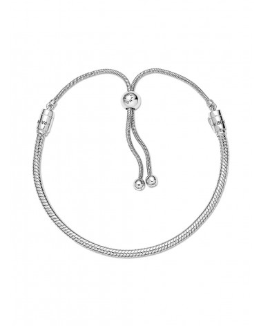 Pulsera Pandora de Cadena de Serpiente con Cierre Deslizante 599652C01 - foto 3