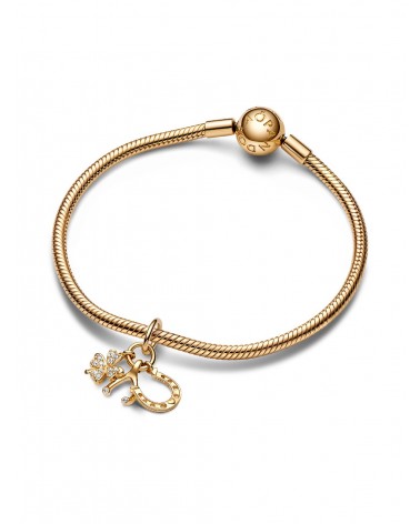Charm Pandora colgante Trébol de la suerte, Hueso de los deseos y Herradura 752337C01 - foto 3
