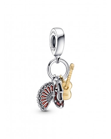 Charm Pandora colgante Guitarra Española, Zapato Flamenco y Abanico 760765C01