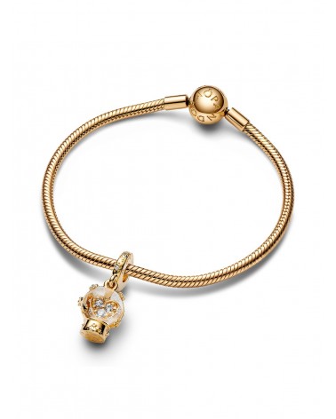 Charm Pandora Colgante Globo Corazón Copo de Nieve 762825C01 - foto 2