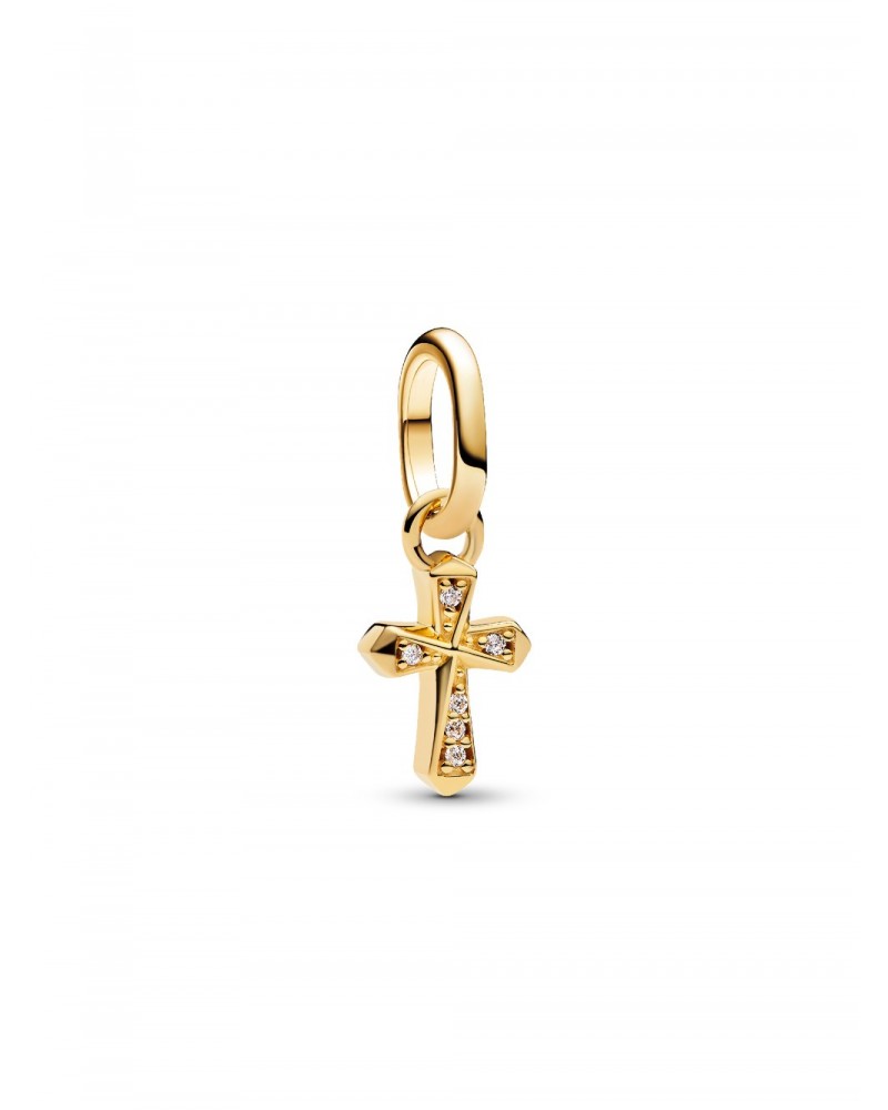 Mini Pandora Charm Colgante Cruz Brillante 763044C01