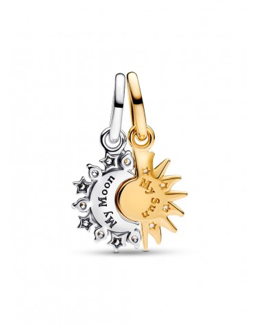 Charm Pandora Colgante Divisible Sol y Luna 763585C01 - foto 2