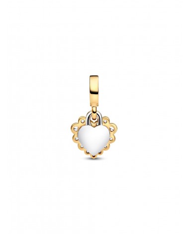 Charm Pandora Colgante Doble Corazón Brillante 763765C01 - foto 2