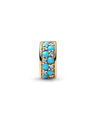 Charm Pandora de Clip Azul Agua 763902C01 - foto 3