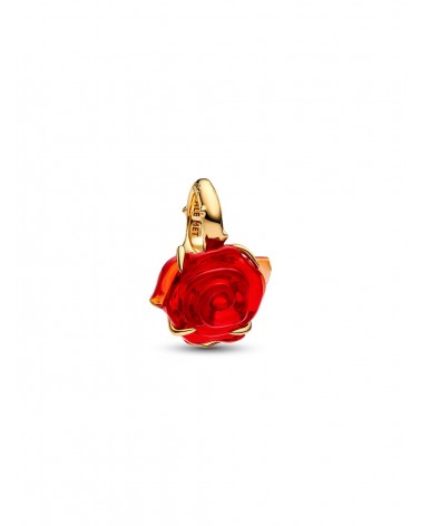 Charm Pandora Colgante Rosa Encantada de la Bella y la Bestia de Disney 764018C01