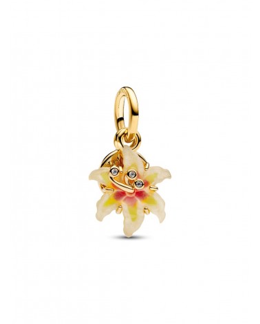 Charm Pandora Colgante Doble Flor Mágica que brilla en la oscuridad de Enredados de Disney 764020C01