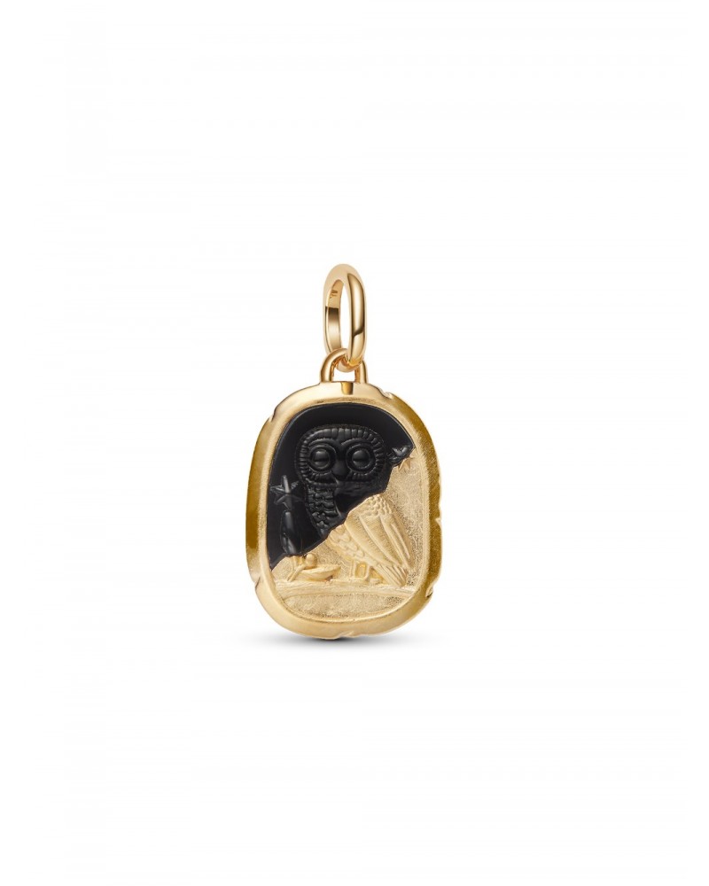 Charm Pandora Medallón Búho 764805C01