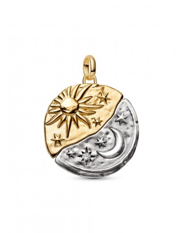 Charm Pandora Medallón XL Sol y Luna 764806C01