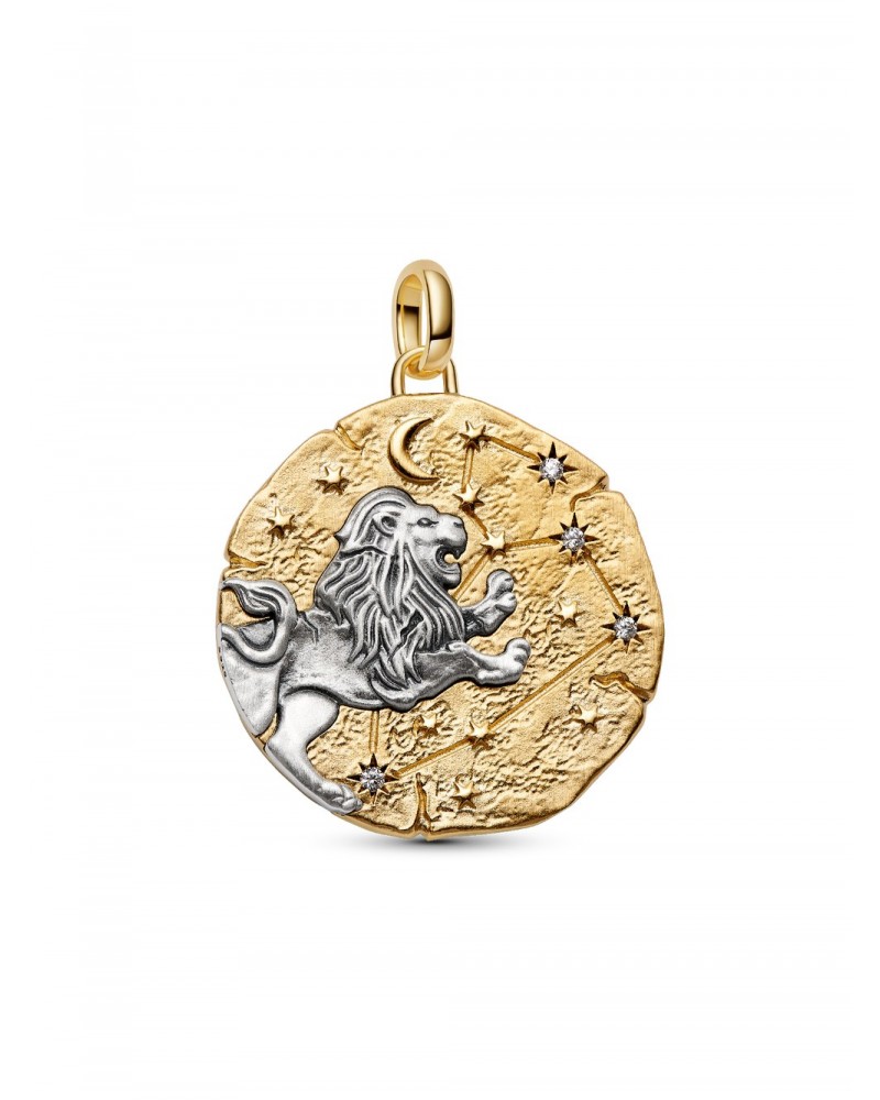 Charm Pandora Medallón XL Zodiaco Leo 764996C01