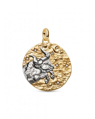 Charm Pandora Medallón XL Zodiaco Tauro 764998C01