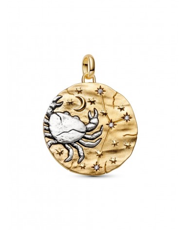 Charm Pandora Medallón XL Zodiaco Cáncer 765001C01