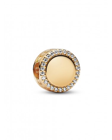 Charm Pandora Grabable Botón Brillante 768747C01
