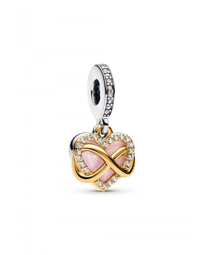 Charm Pandora Colgante Corazón Infinito Brillante 768878C01
