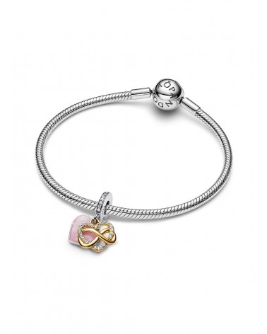 Charm Pandora Colgante Corazón Infinito Brillante 768878C01 - foto 2