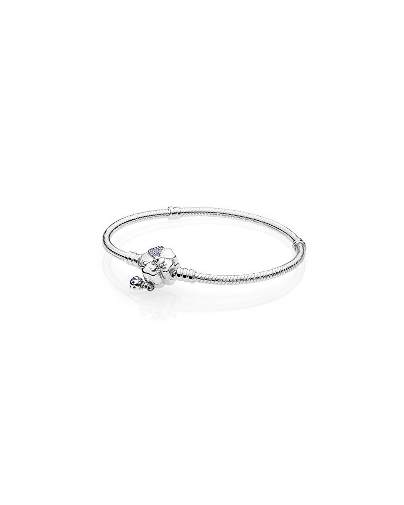 PANDORA BRACELET CLOSING FLOWERS