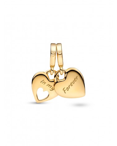 Charm Pandora Colgante Divisible Corazón Doble 769187C01 - foto 3