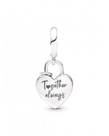 Charm Pandora Colgante Doble Candado Corazón 780087C01 - foto 2