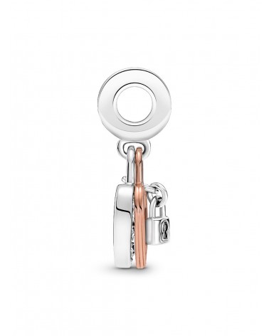 Charm Pandora Colgante Doble Candado Corazón 780087C01 - foto 3