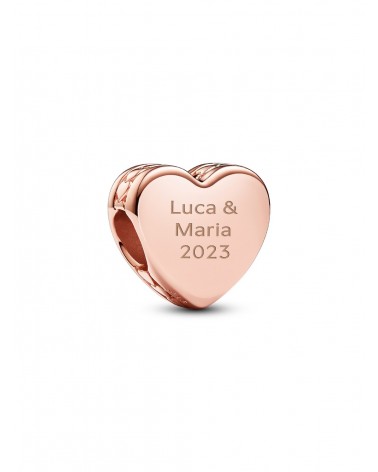 Charm Pandora Corazón para Grabar 782015C00 - foto 2