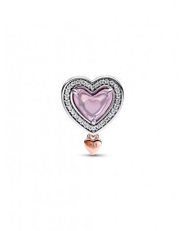 Charm Pandora Mamá y Corazón en Filigrana en Dos Tonos 782653C01 - foto 2
