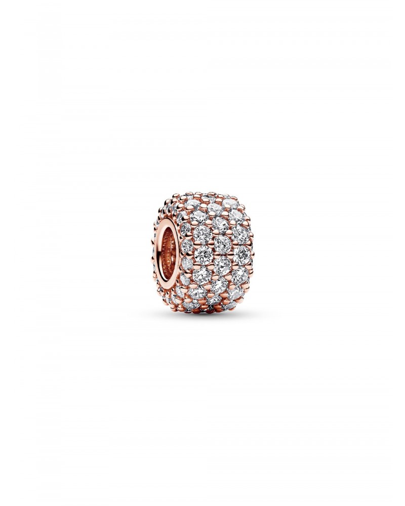 Charm Pandora Triple Fila Brillante en Pavé 782820C01