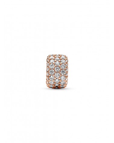 Charm Pandora Triple Fila Brillante en Pavé 782820C01 - foto 2