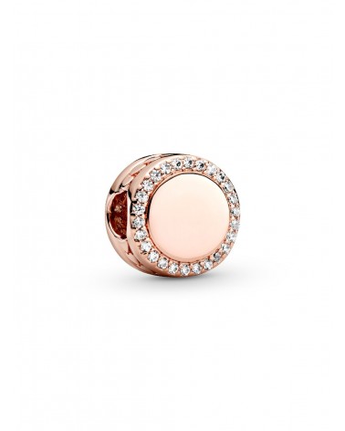 Charm Pandora de Botón Brillante para Grabar 788747C01