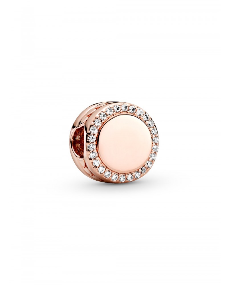 Charm Pandora de Botón Brillante para Grabar 788747C01