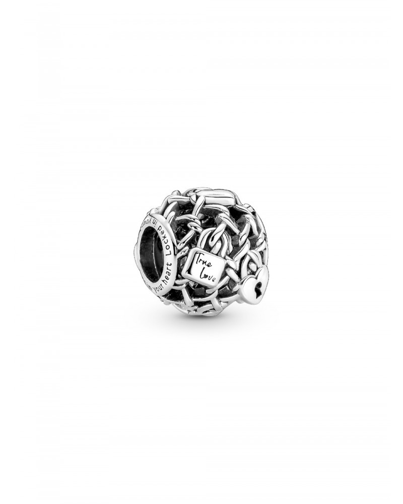 Charm Pandora Candado Eslabones Cadena en Filigrana 790071C00