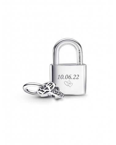 Charm Pandora Colgante Candado y Llave 790088C01 - foto 2