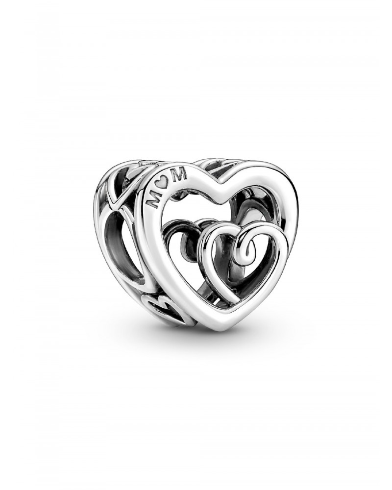 Charm Pandora Corazones Infinitos Entrelazados 790800C00