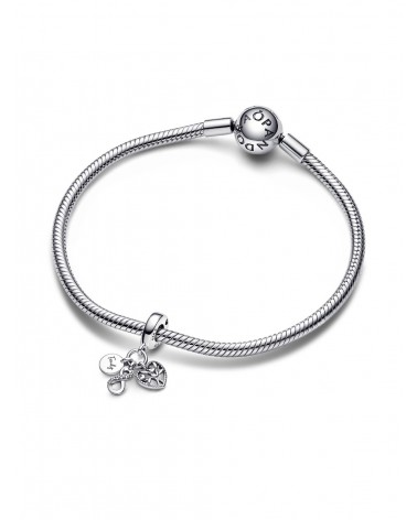 Charm Pandora Colgante Triple Infinito y Familia 792201C01 - foto 2