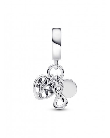 Charm Pandora Colgante Triple Infinito y Familia 792201C01 - foto 3
