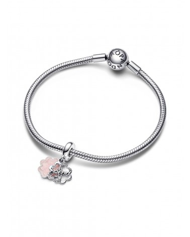 Charm Pandora Colgante Doble Trébol de Cuatro Hojas de la Amistad 792245C01 - foto 2